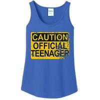 Caution Nager Warning 2011 13th Birthday Gift Ladies Essential Tank