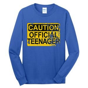 Caution Nager Warning 2011 13th Birthday Gift Tall Long Sleeve T-Shirt