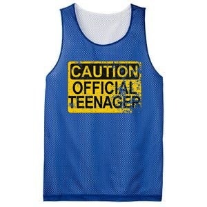 Caution Nager Warning 2011 13th Birthday Gift Mesh Reversible Basketball Jersey Tank