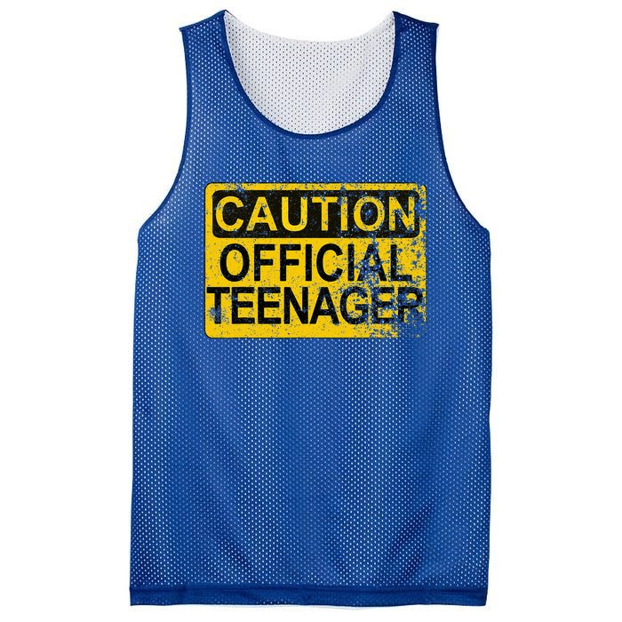 Caution Nager Warning 2011 13th Birthday Gift Mesh Reversible Basketball Jersey Tank