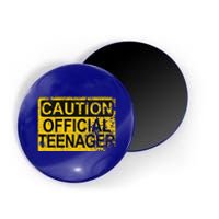 Caution Nager Warning 2011 13th Birthday Gift Magnet