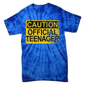 Caution Nager Warning 2011 13th Birthday Gift Tie-Dye T-Shirt