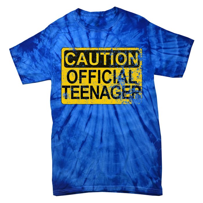 Caution Nager Warning 2011 13th Birthday Gift Tie-Dye T-Shirt