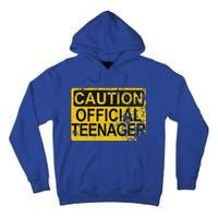 Caution Nager Warning 2011 13th Birthday Gift Tall Hoodie