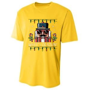 Christmas Nutcracker Whats Crackin Funny Xmas Performance Sprint T-Shirt