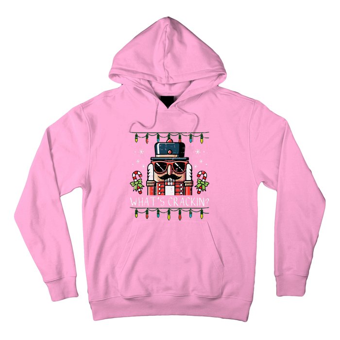 Christmas Nutcracker Whats Crackin Funny Xmas Hoodie