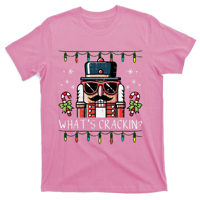 Christmas Nutcracker Whats Crackin Funny Xmas T-Shirt