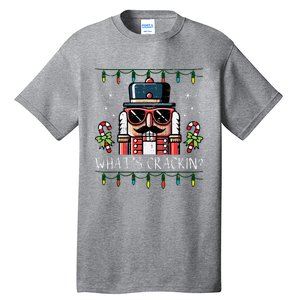 Christmas Nutcracker Whats Crackin Funny Xmas Tall T-Shirt