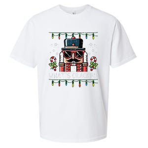 Christmas Nutcracker Whats Crackin Funny Xmas Sueded Cloud Jersey T-Shirt