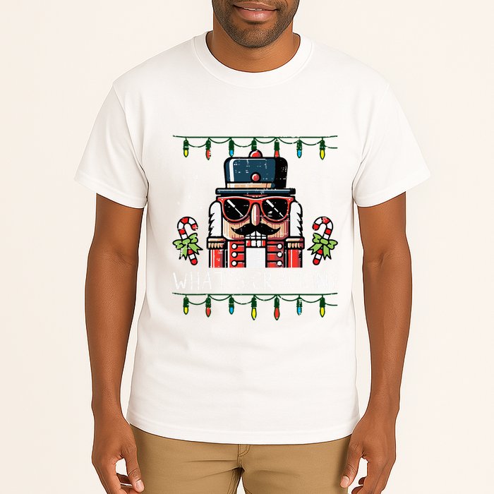 Christmas Nutcracker Whats Crackin Funny Xmas Tall T-Shirt