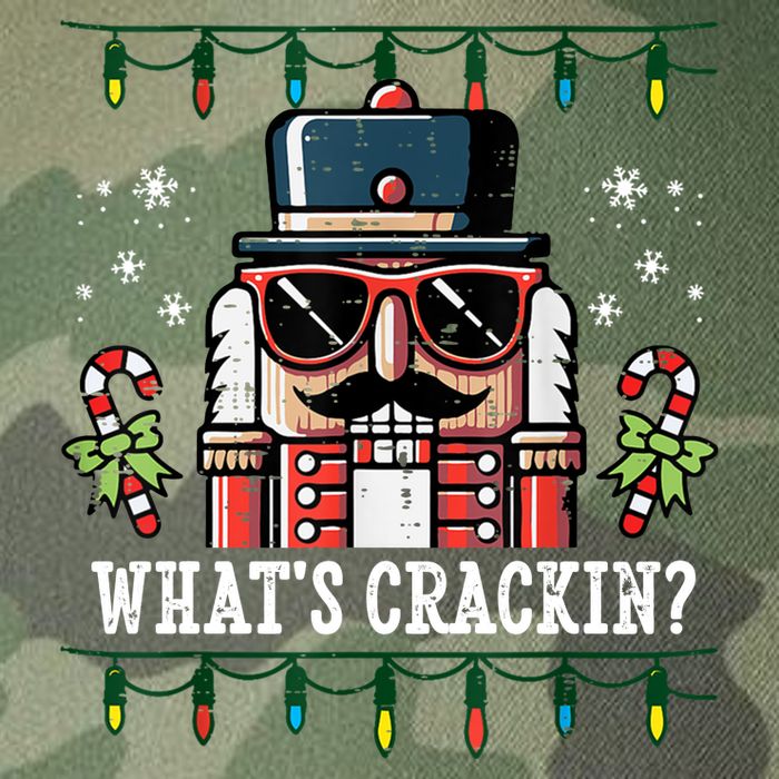 Christmas Nutcracker Whats Crackin Funny Legacy Tie Dye Trucker Hat