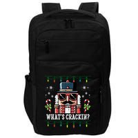 Christmas Nutcracker Whats Crackin Funny Impact Tech Backpack