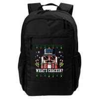 Christmas Nutcracker Whats Crackin Funny Backpack