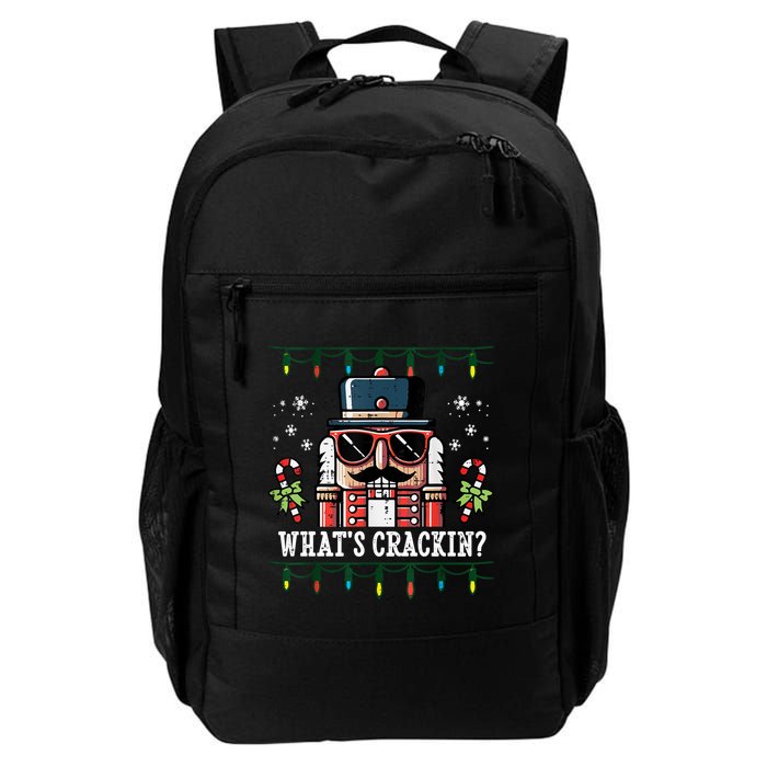 Christmas Nutcracker Whats Crackin Funny Backpack