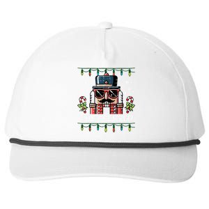 Christmas Nutcracker Whats Crackin Funny Snapback Five-Panel Rope Hat