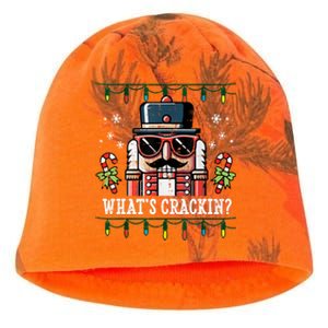 Christmas Nutcracker Whats Crackin Funny Kati - Camo Knit Beanie