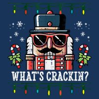 Christmas Nutcracker Whats Crackin Funny Infant Baby Jersey Bodysuit