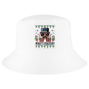 Christmas Nutcracker Whats Crackin Funny Cool Comfort Performance Bucket Hat