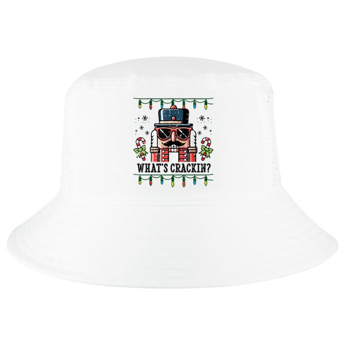 Christmas Nutcracker Whats Crackin Funny Cool Comfort Performance Bucket Hat