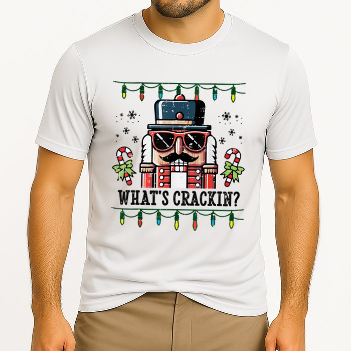 Christmas Nutcracker Whats Crackin Funny Performance Shirt