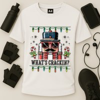 Christmas Nutcracker Whats Crackin Funny Performance Shirt