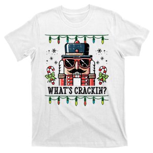 Christmas Nutcracker Whats Crackin Funny T-Shirt