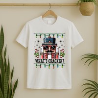 Christmas Nutcracker Whats Crackin Funny T-Shirt