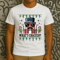 Christmas Nutcracker Whats Crackin Funny T-Shirt