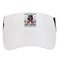 Christmas Nutcracker Whats Crackin Funny Adult Drive Performance Visor