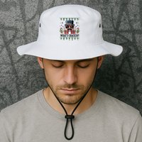 Christmas Nutcracker Whats Crackin Funny Bucket Hat