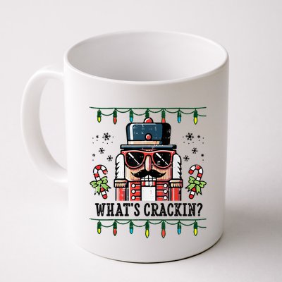 Christmas Nutcracker Whats Crackin Funny Mug