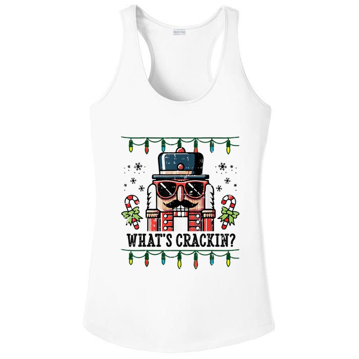 Christmas Nutcracker Whats Crackin Funny Ladies PosiCharge Competitor Racerback Tank