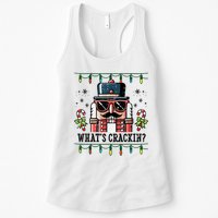 Christmas Nutcracker Whats Crackin Funny Womens Tank Top