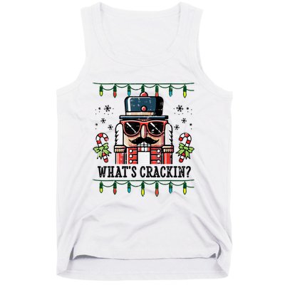 Christmas Nutcracker Whats Crackin Funny Tank Top