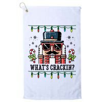 Christmas Nutcracker Whats Crackin Funny Golf Towel