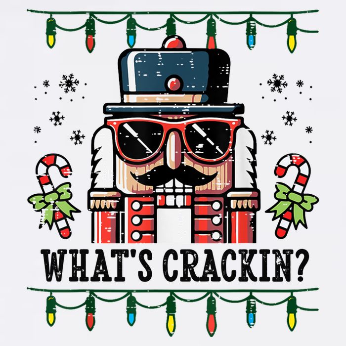 Christmas Nutcracker Whats Crackin Funny Wool Snapback Cap