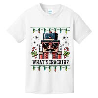 Christmas Nutcracker Whats Crackin Funny Kids T-Shirt