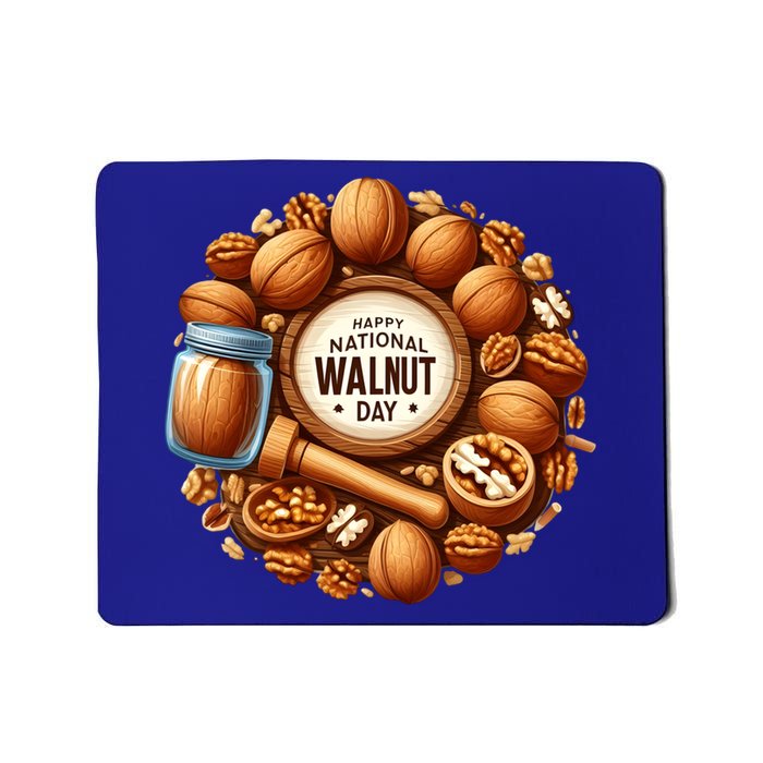 Celebrate National Walnut Day Gift Mousepad