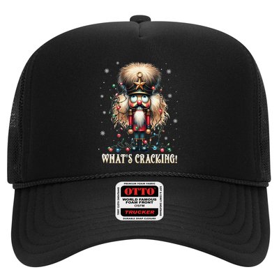 Christmas Nutcracker Whats Crackin Funny Xmas Trucker Hat