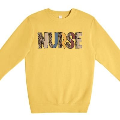 Cute Nurse will bee There For You Gifts For RN & LPN Premium Crewneck Sweatshirt