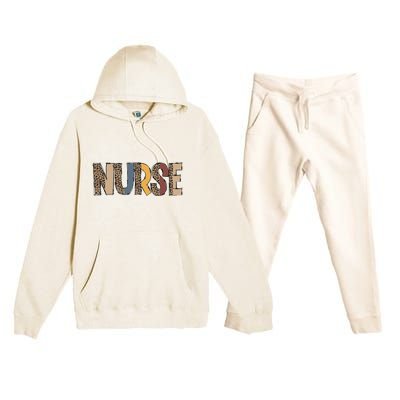 Cute Nurse will bee There For You Gifts For RN & LPN Premium Hooded Sweatsuit Set