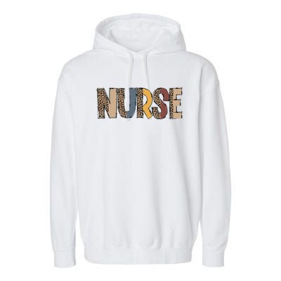 Cute Nurse will bee There For You Gifts For RN & LPN Garment-Dyed Fleece Hoodie