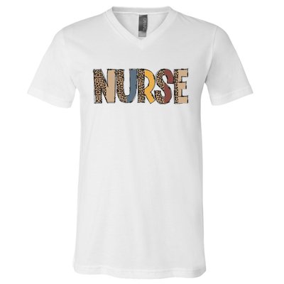 Cute Nurse will bee There For You Gifts For RN & LPN V-Neck T-Shirt