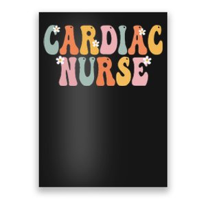 Cardiac Nurse Week Groovy Appreciation Day For Women Work Poster