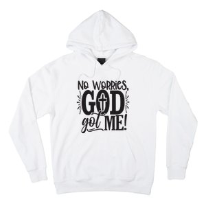 Christian No Worries, God Got Me African American Hoodie