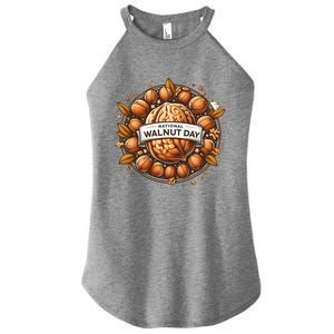 Celebrate National Walnut Day Gift Women's Perfect Tri Rocker Tank