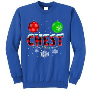 Chest Nuts Xmas Matching Couples Chestnuts Christmas Chest Funny Gift Sweatshirt