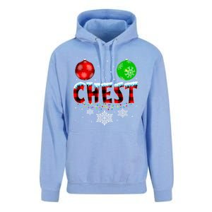 Chest Nuts Xmas Matching Couples Chestnuts Christmas Chest Funny Gift Unisex Surf Hoodie