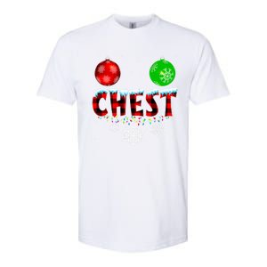 Chest Nuts Xmas Matching Couples Chestnuts Christmas Chest Funny Gift Softstyle CVC T-Shirt