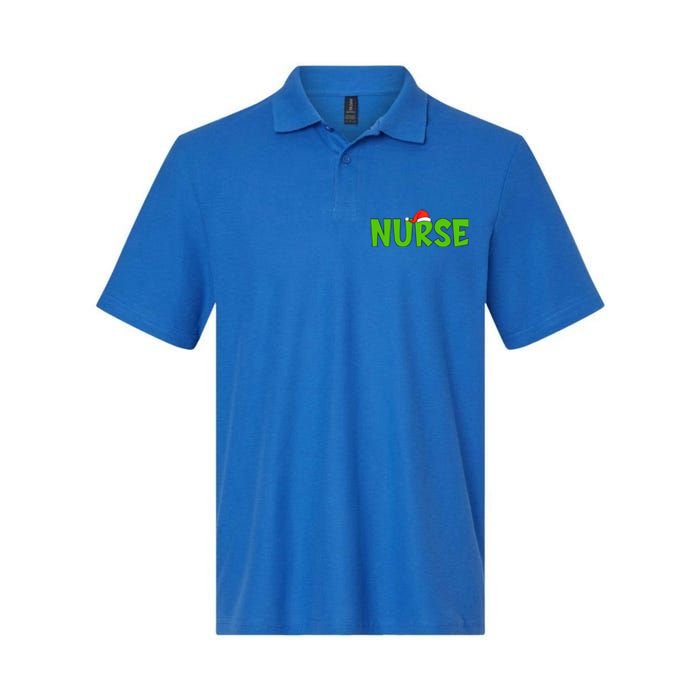 Christmas Nurse Xmas Er Nurse Christmas Gift Softstyle Adult Sport Polo